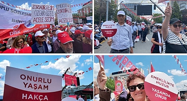 CHP'den 'Büyük Emekli Mitingi': Binlerce Emekli, Ankara Tandoğan Meydanı'nda Toplandı