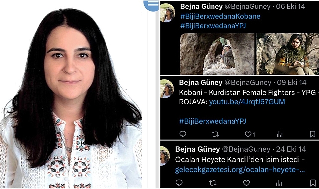 CHP Listelerini PKK'ya Açtı: Toroslar Meclis Üyesi Bejna Güney'in PKK/YPG'li Bir Terörist Olduğu Ortaya Çıktı