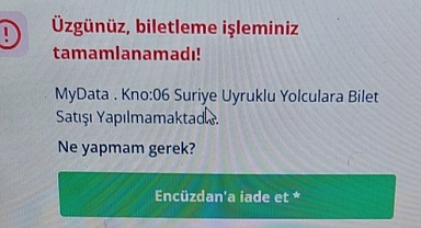 EnUygun Sitesi Suriyelilere Bilet Satmadı İddiası