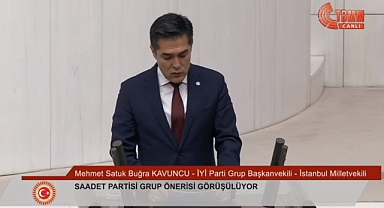 İYİ Parti Grup Başkanvekili Buğra Kavuncu'dan Doğu Türkistan Çıkışı: Asıl Uşak İpi Çin'in Elinde Olanlardır