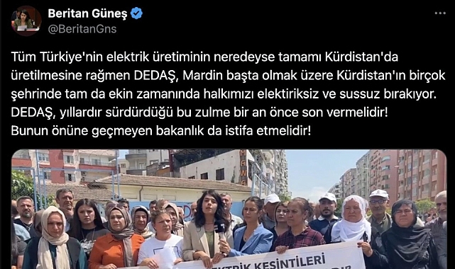 PKK'nın Siyasi Uzantısı DEM Parti Mensubu Kürtçü Vekil Kaçak Elektrik Kullanımını Savundu