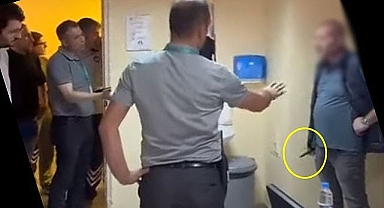 Rize'de Sağlık Raporu Alamayan Şahıs Hastane Personeline Bıçak Çekti