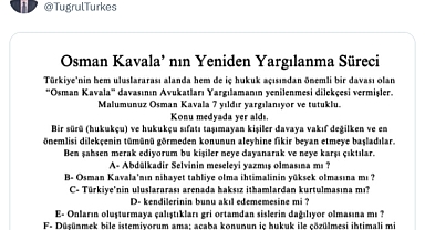 Tuğrul Türkeş'ten Osman Kavala Çıkışı