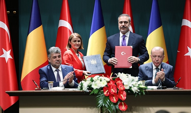 Türkiye ile Romanya Arasında 6 Anlaşma İmzalandı