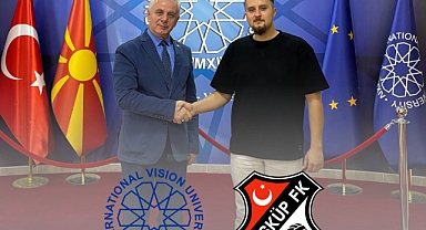 Makedonya'nın İlk Türk Üniversitesi ile Tek Türk Futbol Kulübü Arasında Sponsorluk Anlaşması