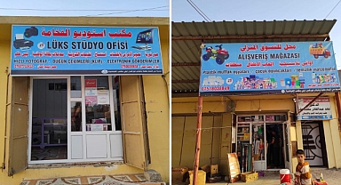 Türkmeneli Telafer'deki Türk Gençleri 'Türkçe Tabela Çalışması' Başlattı: İlçedeki Arapça Tabelalar Yerini Türkçe Tabelalara Bıraktı