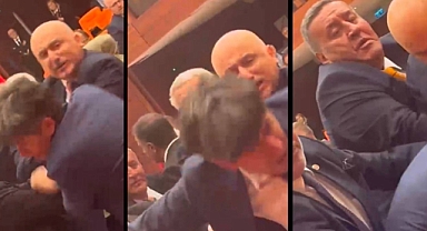AKP'li Eski Bakan Adil Karaismailoğlu ile Kürtçü DEM Partili Ali Bozan'la Yumruklaştı