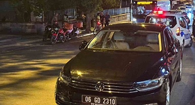 Ankara'da Resmi Plakalı Araç Motokurye ile Çarpıştı: 1 Yaralı
