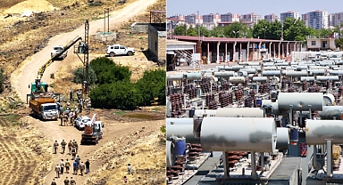 Bir Köy Böyleyse... DEDAŞ, Mardin’de Kaçak Elektrik Kullanan Bir Köye Jandarma ile Girdi ve 98 Trafoya El Koydu
