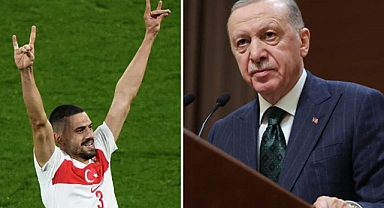 Erdoğan'dan Merih Demiral Açıklaması: Kimse Almanların Formalarında Kartal Var Diyor mu?