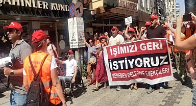 Menemen Belediyesi'nde Haksız Yere İşten Çıkarılan İşçilerin İsyanı: AKP'ye Oy Vermediğimiz İçin İşsiz Kaldık