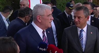 Özel ve Dervişoğlu'ndan KKTC'de Ortak Açıklama: Aramızda Hiç Anormalleşme Olmadı 
