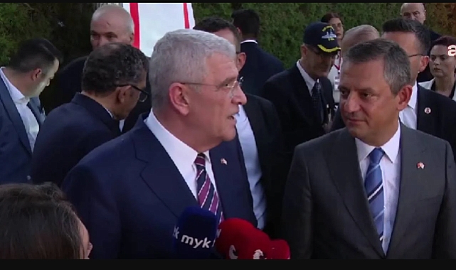 Özel ve Dervişoğlu'ndan KKTC'de Ortak Açıklama: Aramızda Hiç Anormalleşme Olmadı