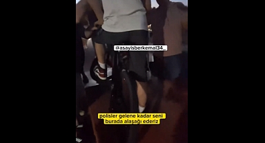 Şehir Eşkıyaları Arnavutköy'deki Bisiklet Parkurunda Yine Gençleri Taciz ve Tehdit Etti