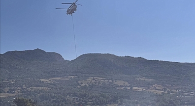 Adana'da Orman Yangınına Müdahale Eden Helikopter Suya Düştü