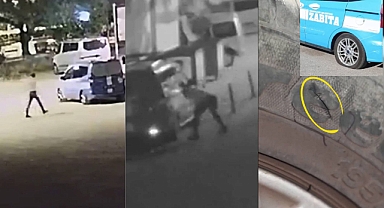 Eskişehir'de Kaçak Restoranı Mühürlenen Yabancı Uyruklu Şahıs, Zabıta Araçlarının Lastiklerini Parçaladı