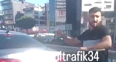 İstanbul Maltepe'de Trafik Magandaları Terör Estirdi: Geçemedikleri Aracın Önünü Kestiler, Camlarını Kırdılar