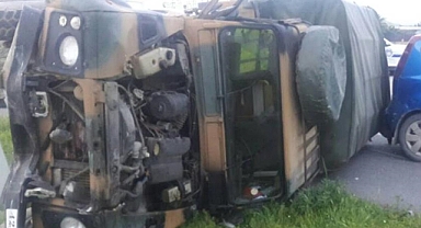 KKTC'de Askeri Araç Kaza Yaptı: 1 Asker Şehit Oldu, 11 Asker Yaralandı