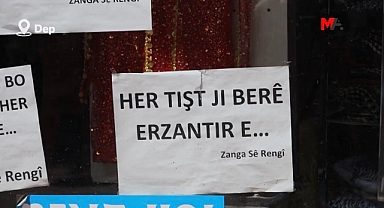 Kürtçüler Azıttı, Resmi Dil Türkçe Yok Sayılıyor: Elazığ'da Bulunan Bir Giyim Mağazasında Her Şey 'Kürtçe'