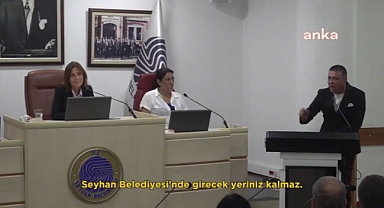 Seyhan'da MHP'li Meclis Üyesi CHP'li Başkanı Tehdit Etti