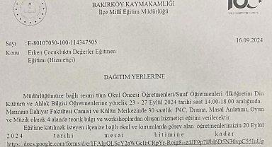 AKP İktidarı, Öğretmenlere Eğitim Verecek Başka Yer Bulamadı: Camide 30 Saat Hizmet İçi Eğitim Görecekler