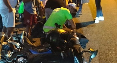 Denetimden Kaçan Sürücü Trafik Polisine Çarptı