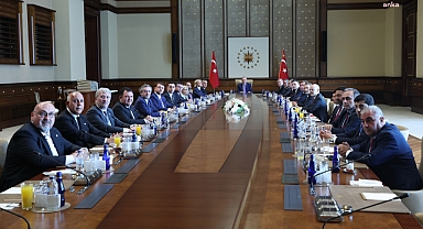 Erdoğan, TFF Başkanı ve TFF Yönetim Kurulunu Kabul Etti