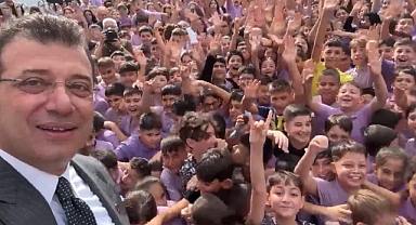 İmamoğlu Çocuklarla Video Çekti, Çocuklar Bozkurt Yaptı
