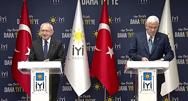 Kemal Kılıçdaroğlu, İYİ Parti Genel Başkanı Müsavat Dervişoğlu'nu Ziyaret Etti