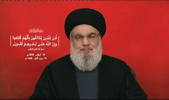 Lübnan'daki Çağrı Cihazı ve Telsiz Patlamalarının Ardından Hizbullah Elebaşından İlk Açıklama