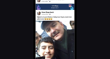 Süleyman Soylu, Bu Caniyi de Pas Geçmemiş: Polis Şeyda Yılmaz'ı Şehit Eden Katilin Çocukken Süleyman Soylu İle Fotoğraf Çektirdiği Ortaya Çıktı