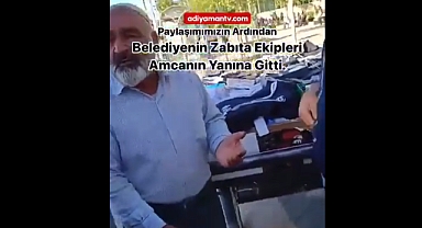Adıyaman'da AKP'lileri Görünce 'CHP Geldi Bana Ceza Kestiler' Diyen Seyyar Satıcıya Ceza Kesilmediği Ortaya Çıktı