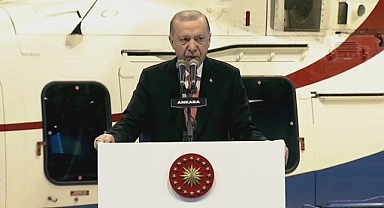 AKP'li Cumhurbaşkanı Erdoğan, TUSAŞ'ta Konuşuyor | 'Terörle Mücadele Konseptimiz Sayesinde Bölücü Terör Örgütüne Çok Ağır Darbeler İndirdik'