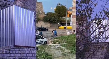 Edirnekapı Surlarının Girişleri Sacla Kapatıldı