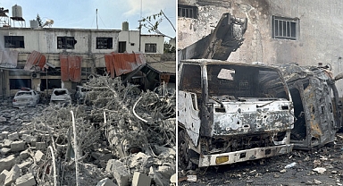 İsrail Lübnan'ın Güneyinde İki Belediye Binasını Bombaladı, BM Barış Gücü'ne Ait Gözlem Kulesini Vurdu