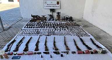 Malatya'da Patlayıcı Yapımında Kullanılan Çok Sayıda Madde Ele Geçirildi