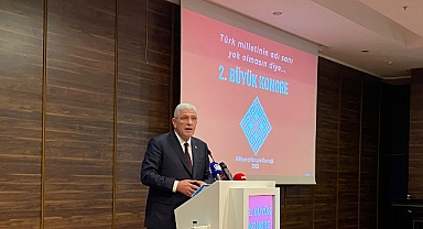 Milliyetçi Kongre Ankara'da: Müsavat Dervişoğlu Konuşuyor