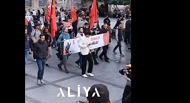 Türk Milleti Canıyla Uğraşırken Bir Grup İşgal İş Birlikçisi, Sığınmacıların Türkiye'de Kalması İçin Eylem Düzenledi