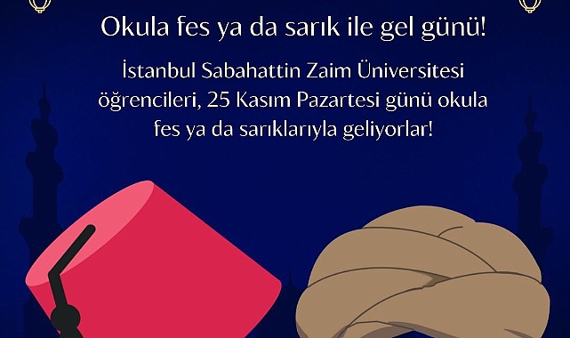 AKP'nin Beslediği Mürteciler Kudurdu: Sabahattin Zaim Üniversitesi’nde, Şapka Devrimi’nin Yıldönümünde Okula ‘Fes ya da Sarıkla’ Gelme Çağrısı Yapıldı