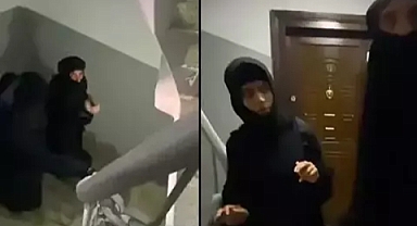 İstanbul Beyoğlu'ndaki Bir Apartmanda Kapıları Zorlayarak Hırsızlık Yapmaya Çalışan 2 Kadın Şüpheli Suçüstü Yakalandı