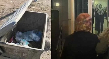 Konya'da Suriye Uyruklu Bir Kadın Yeni Doğmuş Bebeğini Çöpe Attı: Cani Anne Yakalanarak Gözaltına Alındı