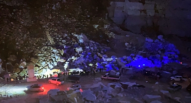 Marmara Adası'ndaki Mermer Ocağında Meydana Gelen Toprak Kaymasında 2 İşçi Yaşamını Yitirdi