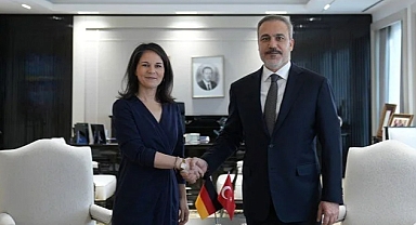 Almanya Dışişleri Bakanı Baerbock, Ankara'da AKP'li Dışişleri Bakanı Fidan İle Görüştü