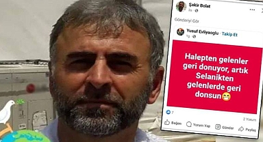 'Halep'ten Gelenler Geri Dönüyor, Artık Selanik'ten Gelenler de Geri Dönsün' Paylaşımı Yapan Niksar Halk Eğitim Merkezi Müdürü Görevden Alındı