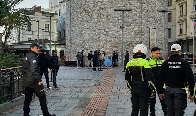 İstanbul'da Bir Kişi Galata Kulesi'nden Atlayarak İntihar Etti