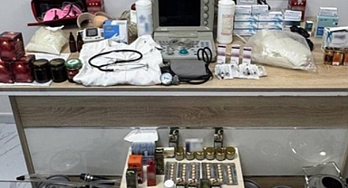 Mersin'de Yetkisi Olmadan Çalışan Suriyeli Doktor ve Kaçak İlaç İmalatı Yapan Eşi Yakalandı
