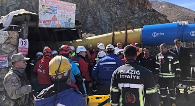 Elazığ'da Maden Ocağında Patlama: Göçük Altında Kalan İşçiler Var