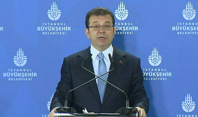 İmamoğlu, 'Çarpıcı Bilgiler' Paylaşacağı Basın Toplantısında Konuşuyor
