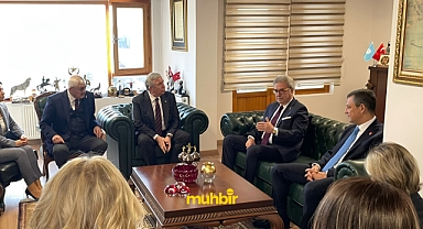 Özgür Özel ve Mansur Yavaş, Zafer Partisi'ni Ziyaret Etti