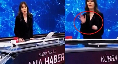 Sunucu Kübra Par Haber Bülteninin Sonunda El Hareketi Çekti: AKP'nin Sansür Komiseri Konuyla İlgili İnceleme Başlattı
